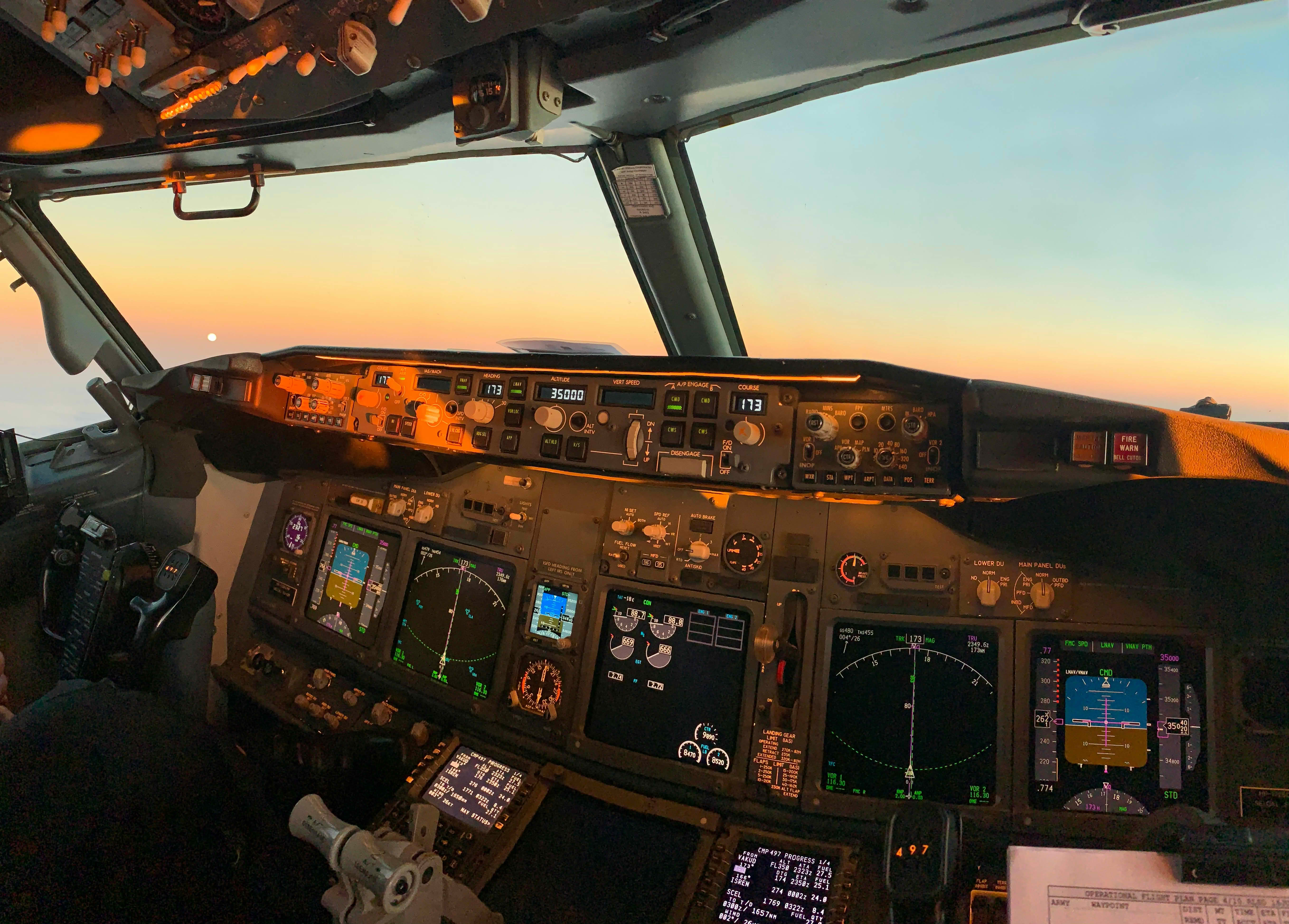 Boeing B737 Cockpit
